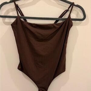Brown Tank Bodysuit